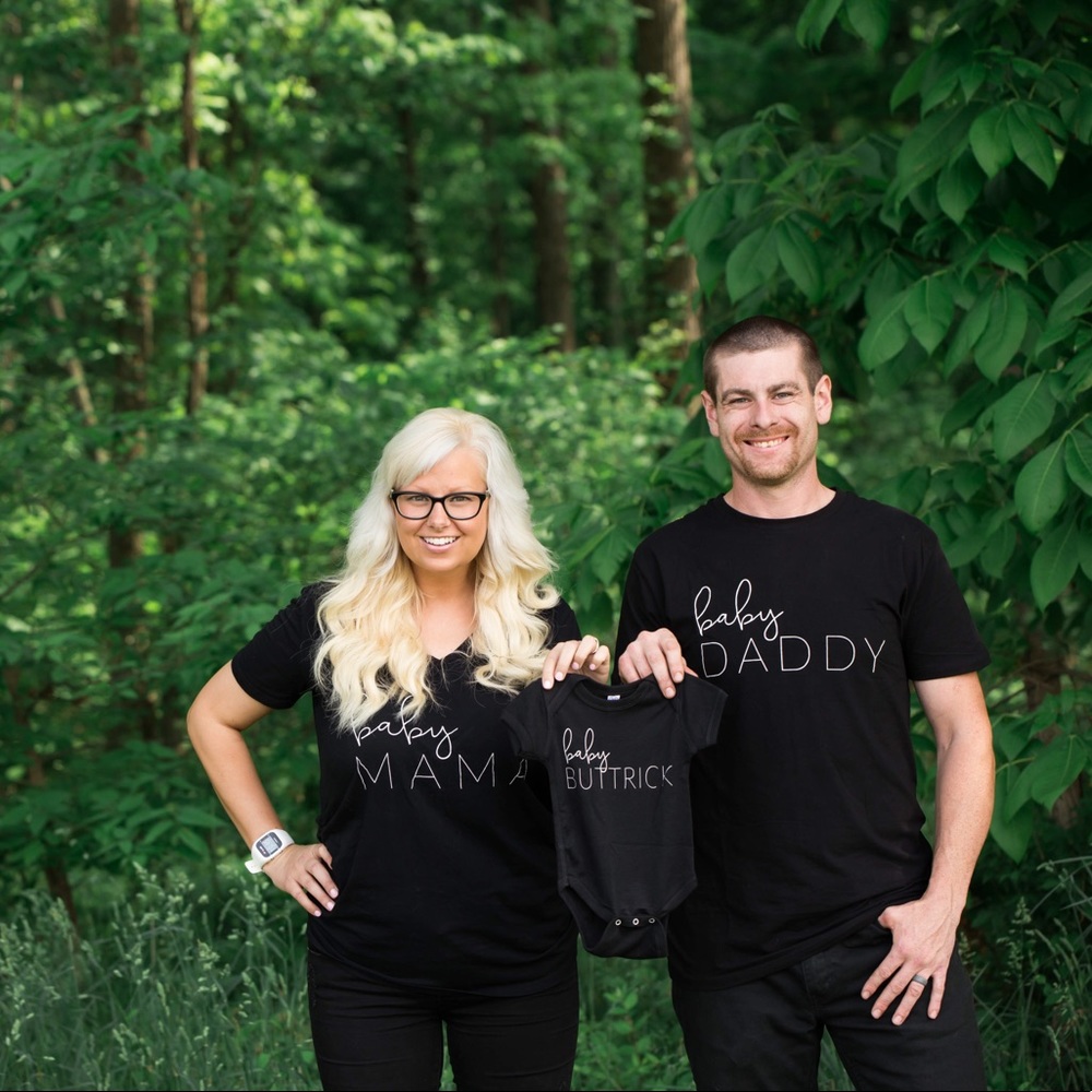 “baby mama” maternity T-shirt